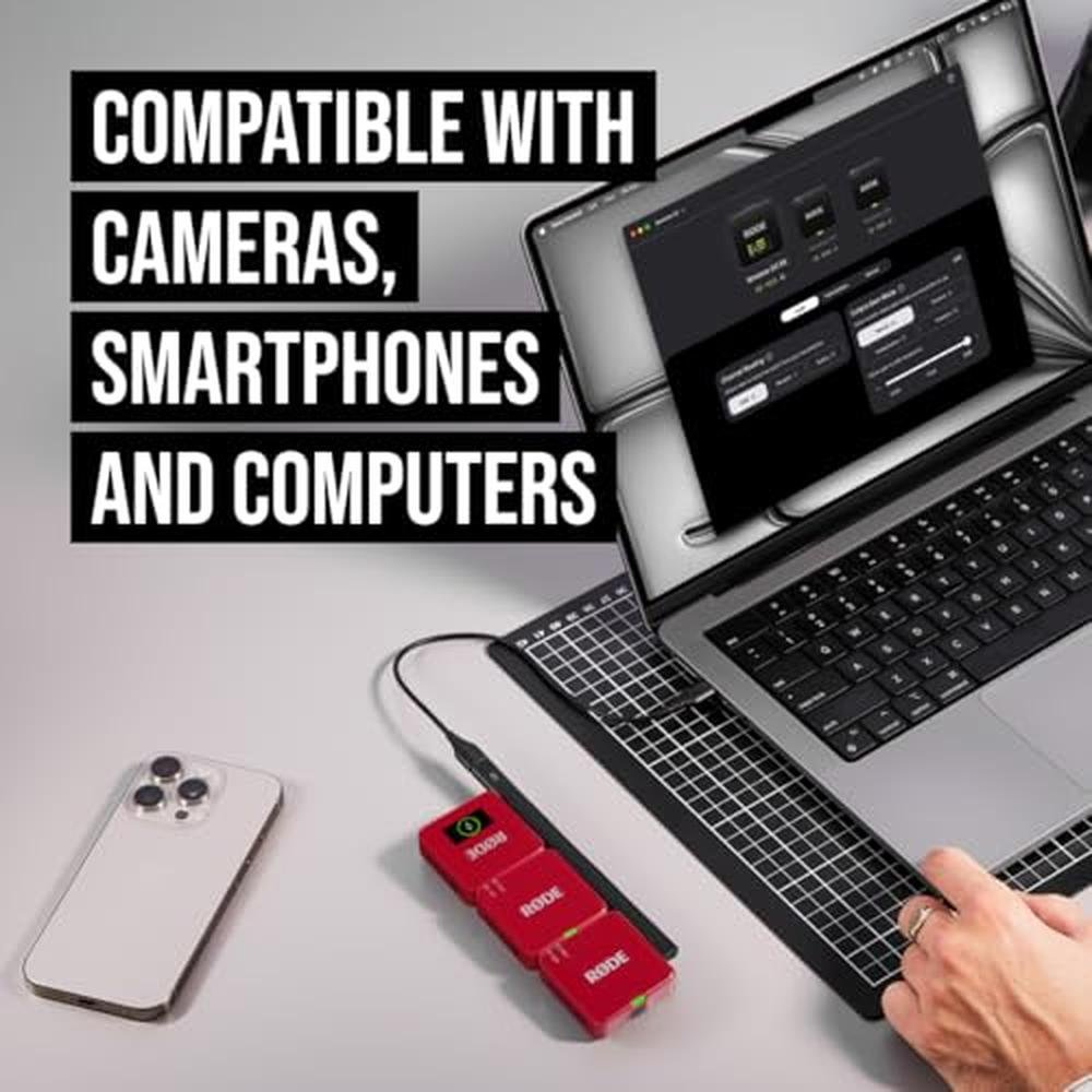 RDE Gen: RDE Wireless Go Gen 3 Compact Wireless Mic – Close-up Detail