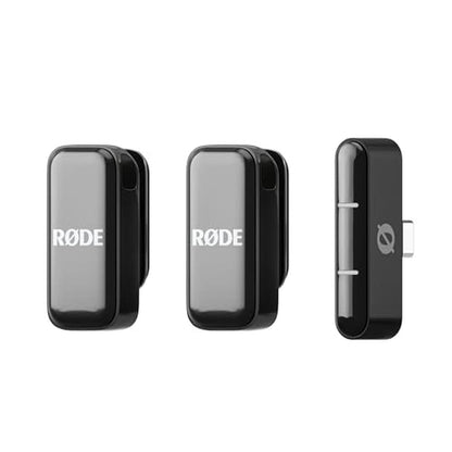 RDE Wireless Micro: Compact Wireless Microphone – Front View