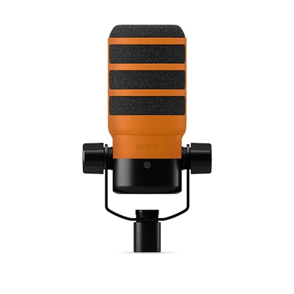 RDE WS14 Premium Pop Filter for PodMic and PodMic USB (Blue) – Side View