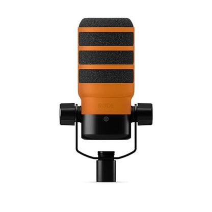 RDE WS14 Premium Pop Filter for PodMic and PodMic USB (Blue) – Side View