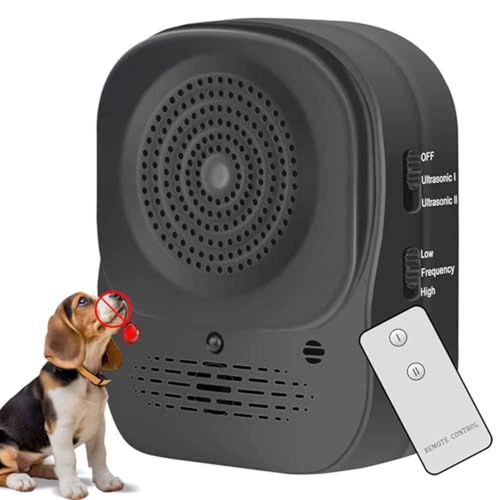 Device Anti Barking: Rechargeable Ultrasonic Dog Bark – Front View