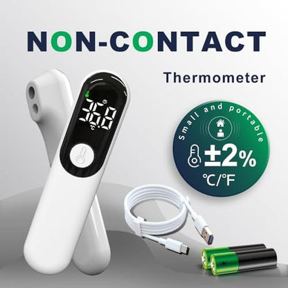 Rechargeable Non-Contact Forehead Thermometer – Side View