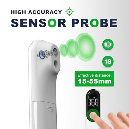 Rechargeable Non-Contact Forehead Thermometer – Close-up Detail