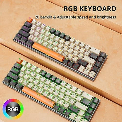 Keyboard Keys: Redragon 60% Mechanical Gaming Keyboard 68 – In Use