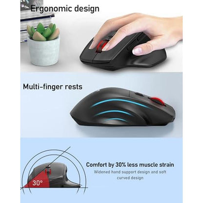 Redragon Big Wireless Mouse for Medium to Large Hands – Close-up Detail