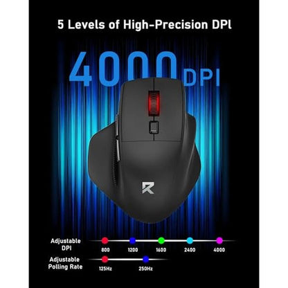 Redragon Big Wireless Mouse for Medium to Large Hands – In Use