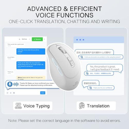 Redragon BM4195 AI Smart Wireless Mouse – Close-up Detail