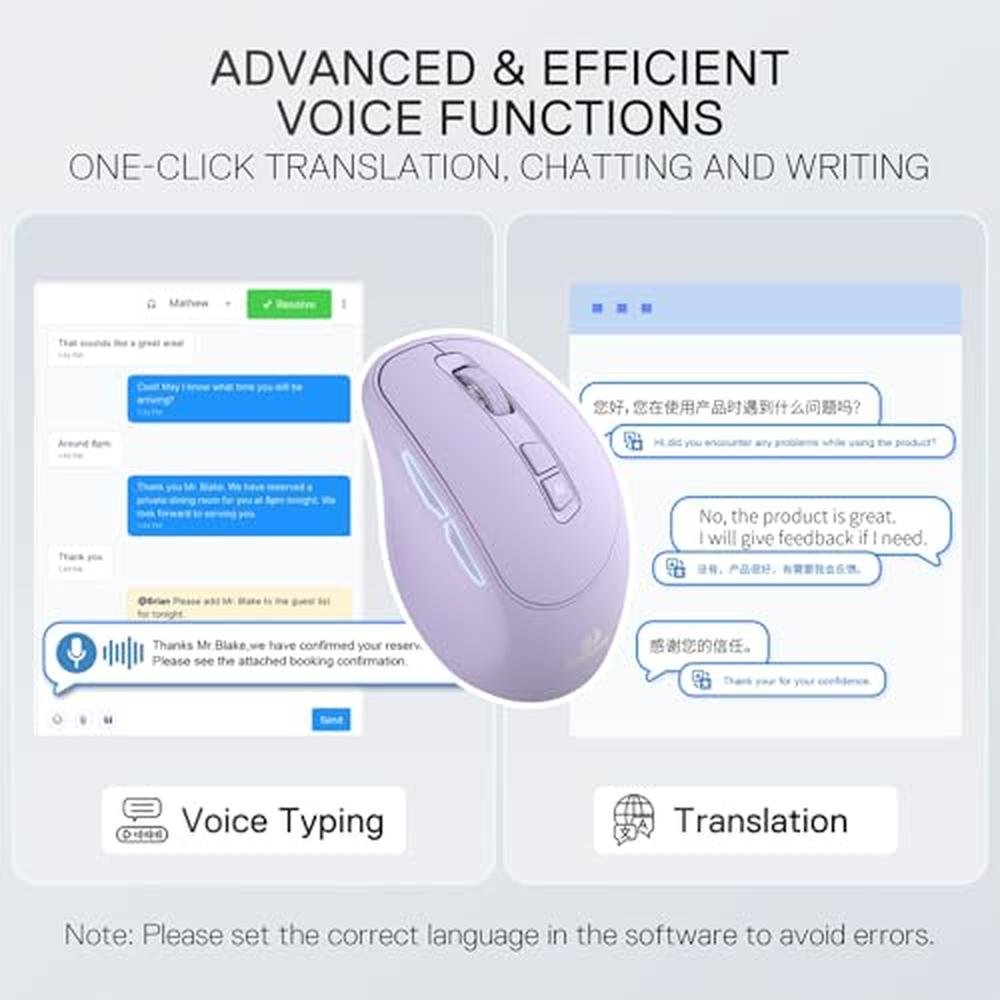 Redragon BM4195 AI Smart Wireless Mouse – Close-up Detail