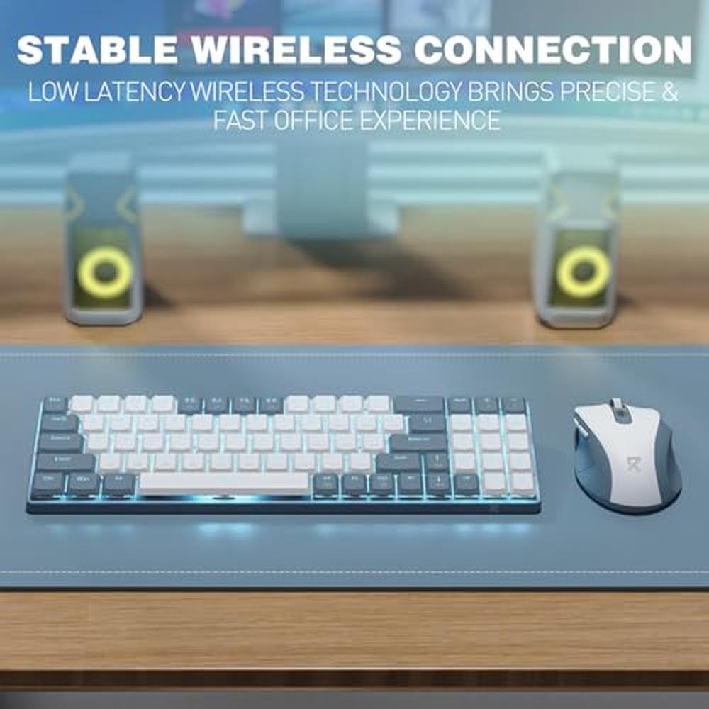 Wireless Keyboard Mouse Combo – Close-up Detail