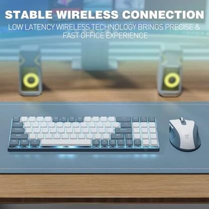 Wireless Keyboard Mouse Combo – Close-up Detail