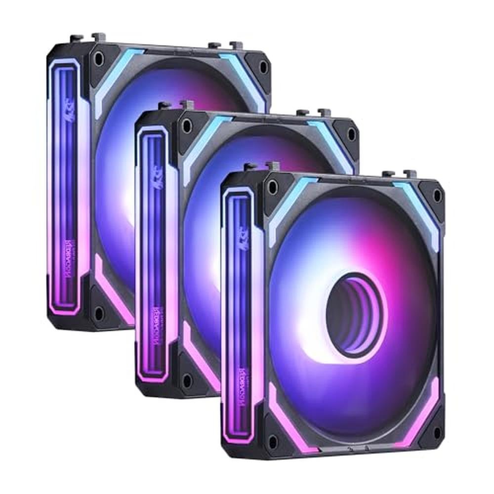 Case Fan: Redragon GCF012 Standard 120mm PC Case Fan – Front View
