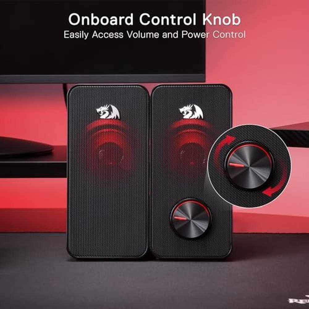 Speaker Redragon: Redragon GS500 Stentor 2.0 Channel Stereo – Packaging