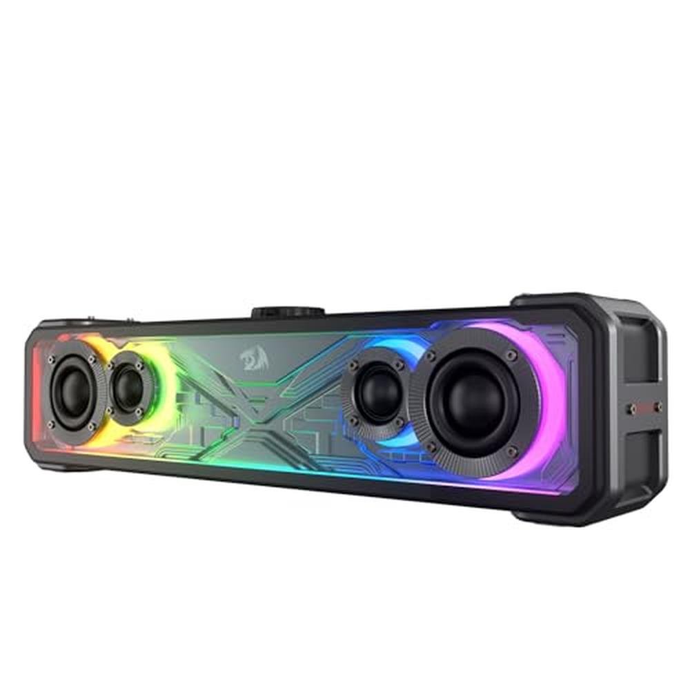Desktop Redragon: Redragon GS817 RGB 2.0 Channel Stereo – Front View
