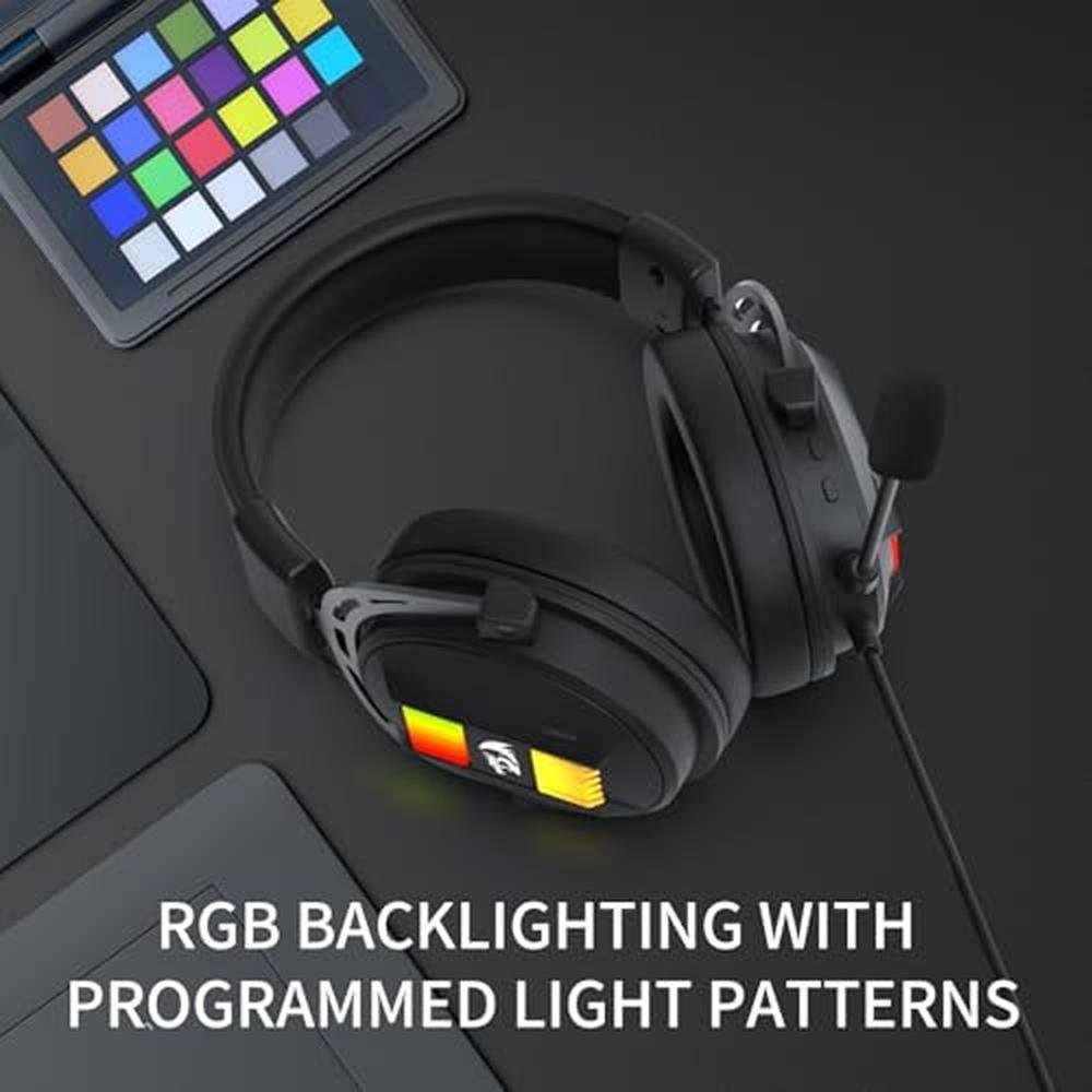 Gaming Headset: Redragon H375 53mm Drivers – In Use