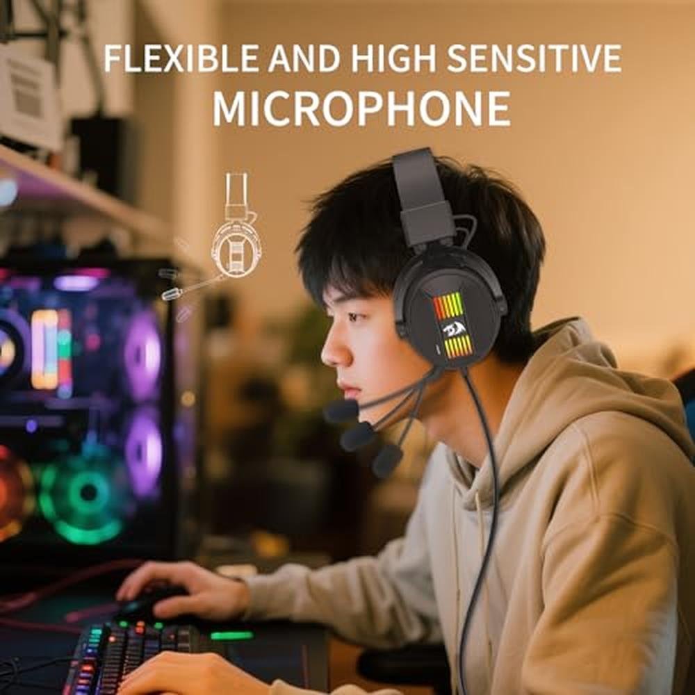 Gaming Headset: Redragon H375 53mm Drivers – Packaging