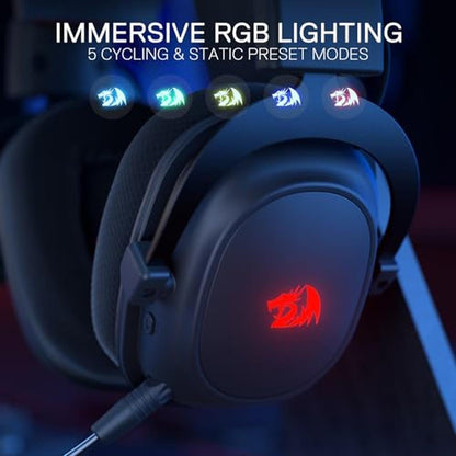Redragon H510 PRO: 3-Mode RGB Gaming Headset – Packaging