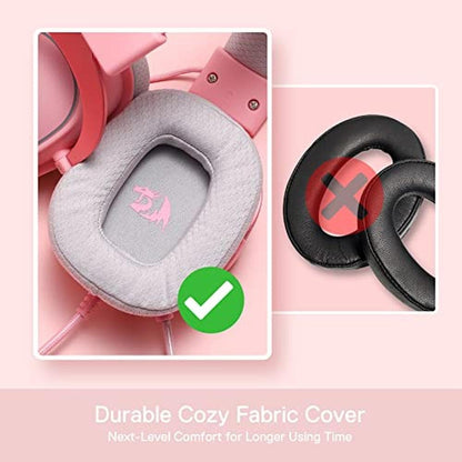 Redragon H510 Zeus-X RGB Pink Wired Gaming Headset – Packaging