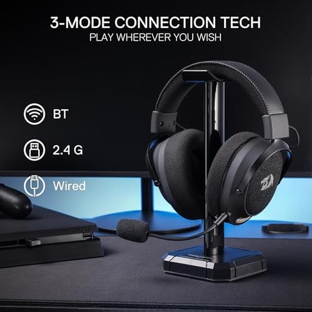 Ear Redragon: Redragon H858 3-Mode Wireless Gaming Headset – Side View