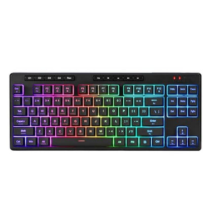RGB Keyboard: Redragon K516 PRO Shiva TKL Wireless Membrane – Front View
