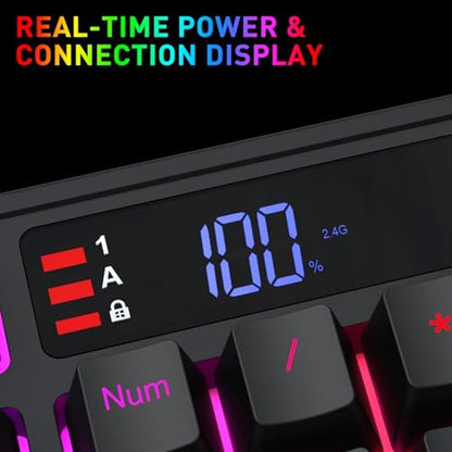 Keyboard Redragon K526 PRO RGB Wireless – In Use