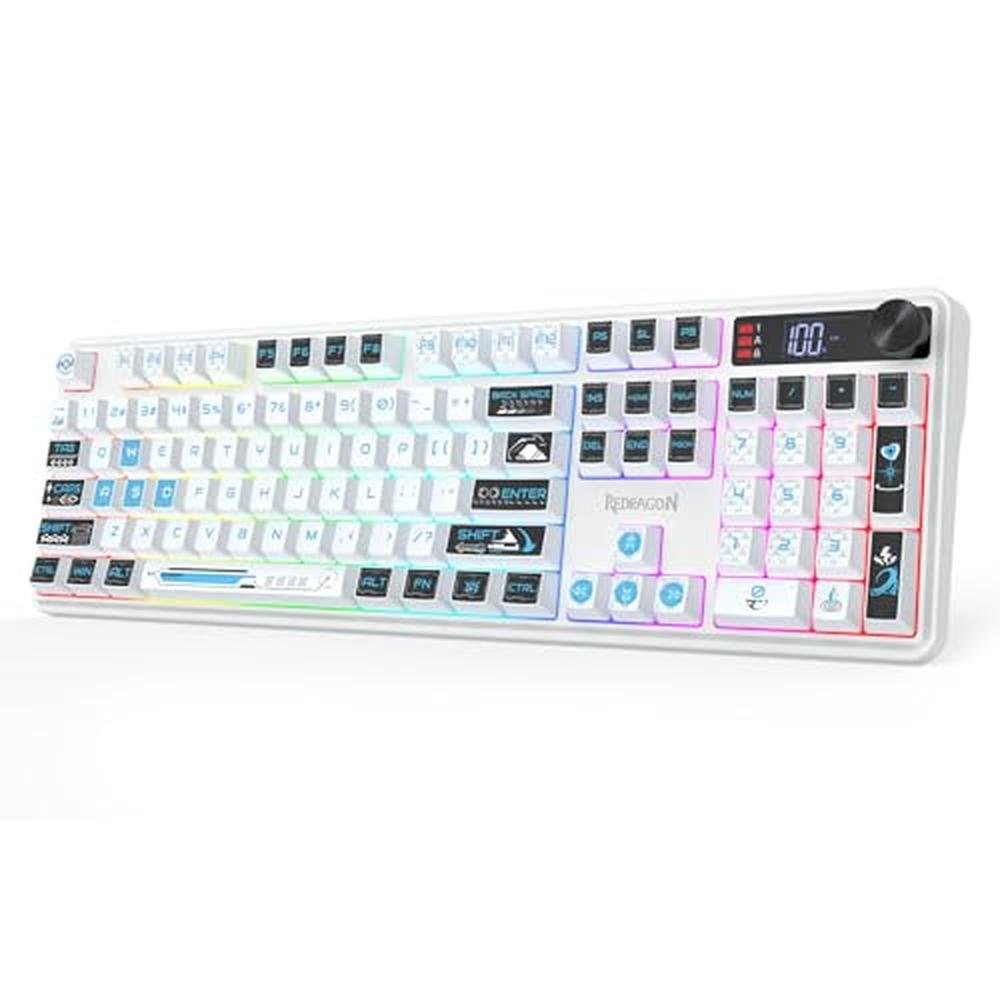 Keyboard Redragon: Redragon K526 PRO RGB Wireless Membrane – Front View