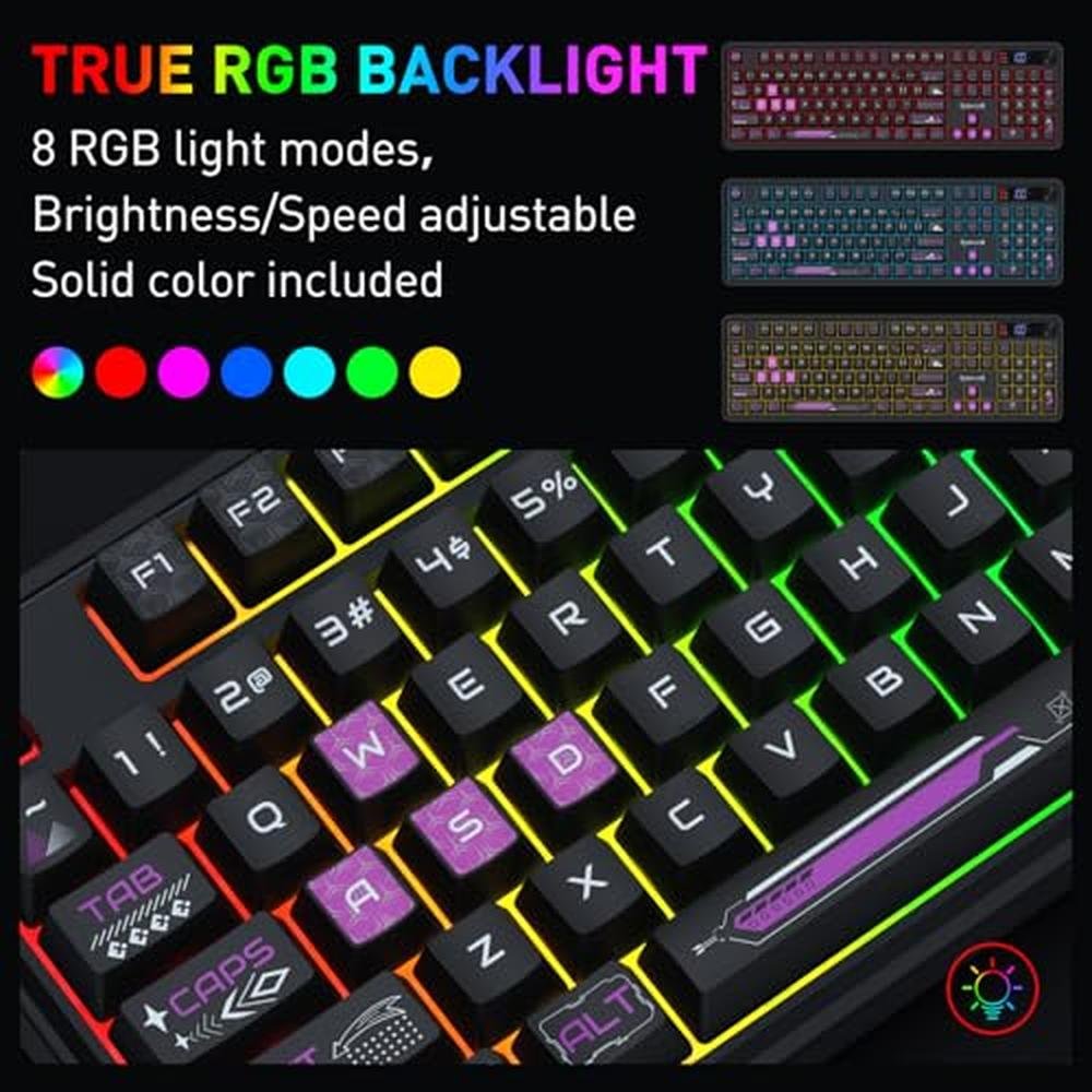 Gaming Keyboard: Redragon K526 PRO RGB Wireless Membrane – Packaging