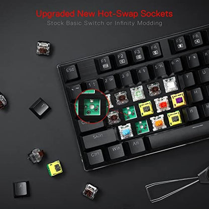 Mechanical Keyboard: Redragon K556 RGB LED Backlit Wired – Packaging