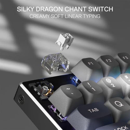 Gaming Keyboard: Redragon K556 SE Wired Mechanical Keyboard – In Use
