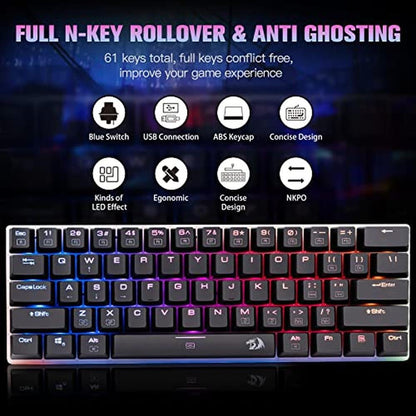 Gaming Keyboard: Redragon K605 Alien Giant Mechanical – Packaging