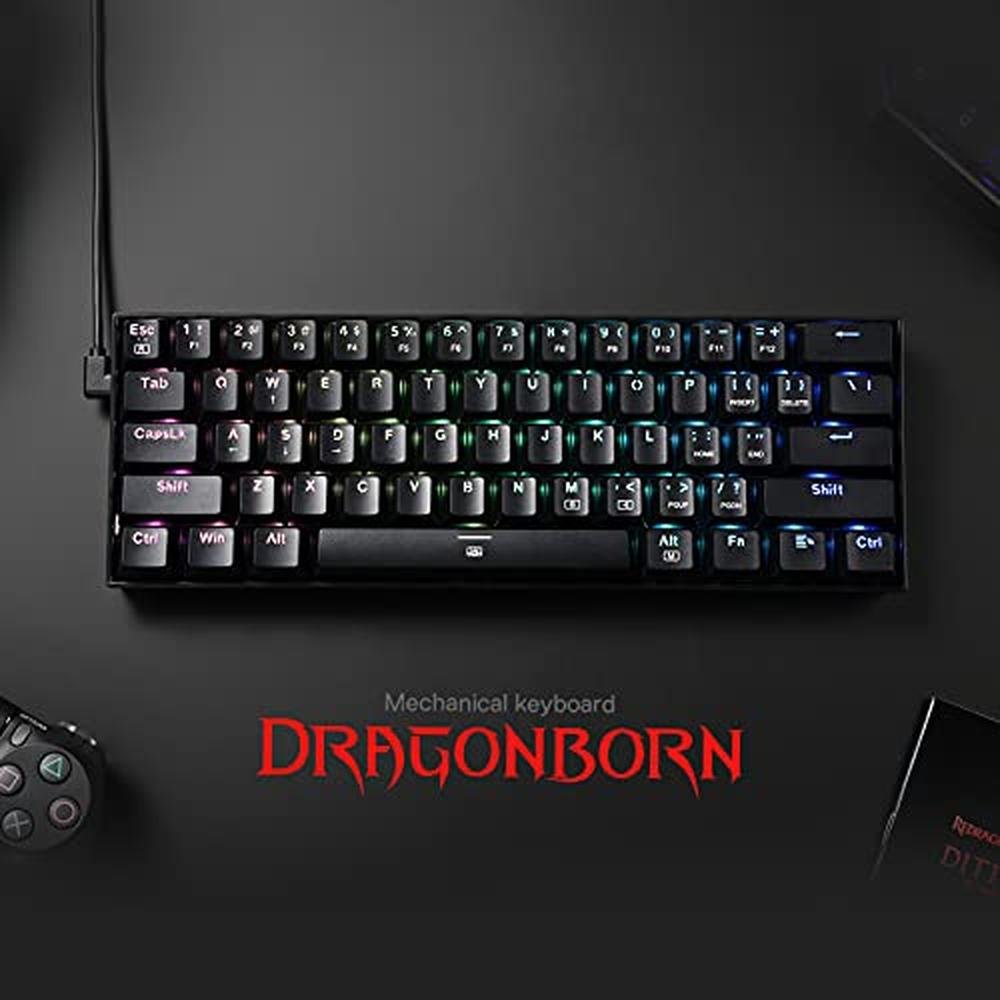 Keyboard Redragon K630 Dragonborn – Side View