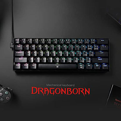 Keyboard Redragon K630 Dragonborn – Side View