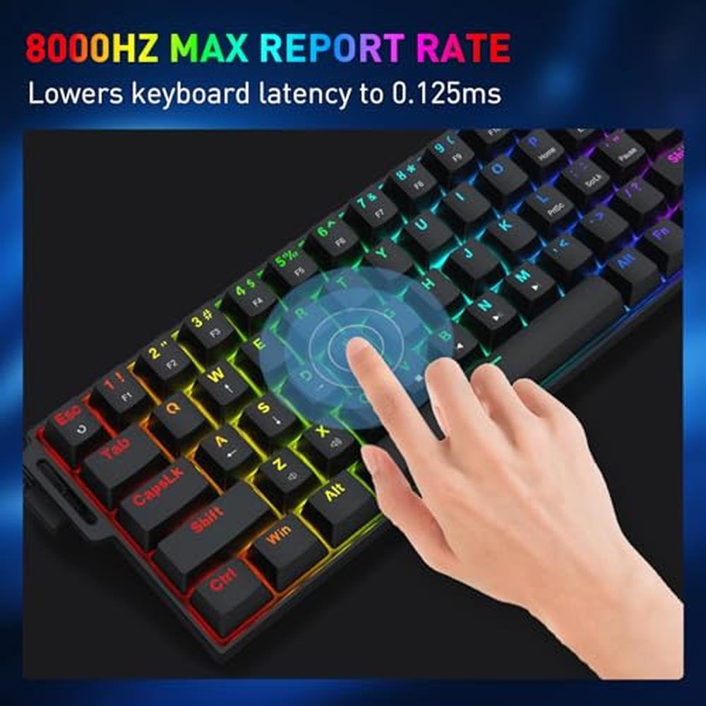Keyboard Actuation: Redragon K631 HE Rapid Trigger RGB – In Use