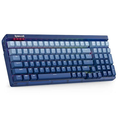 Keyboard Redragon K656 PRO: 3-Mode Wireless RGB Gaming – Front View