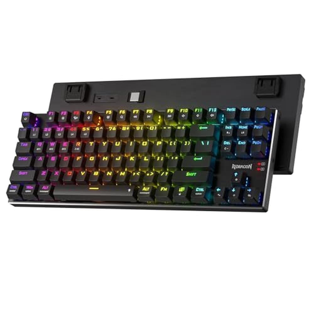 Keyboard Keys: Redragon K660RGB-PRO K556 TKL Wireless – Front View