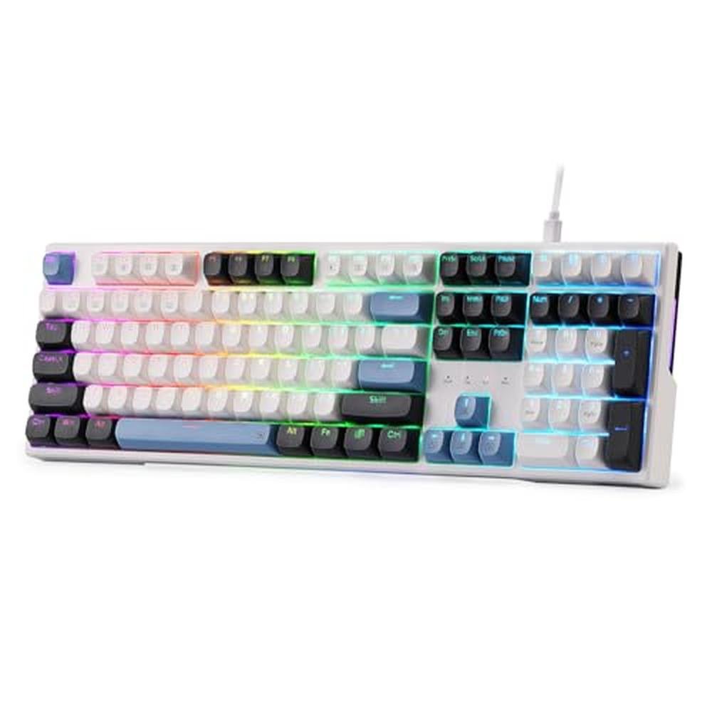Keyboard Redragon: Redragon K668 Wired Gasket RGB Gaming – Front View