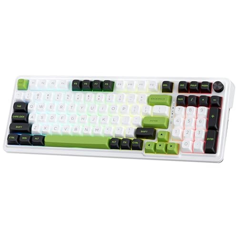 Redragon K686 Pro 98 Keys Wireless Gasket RGB Gaming – Front View