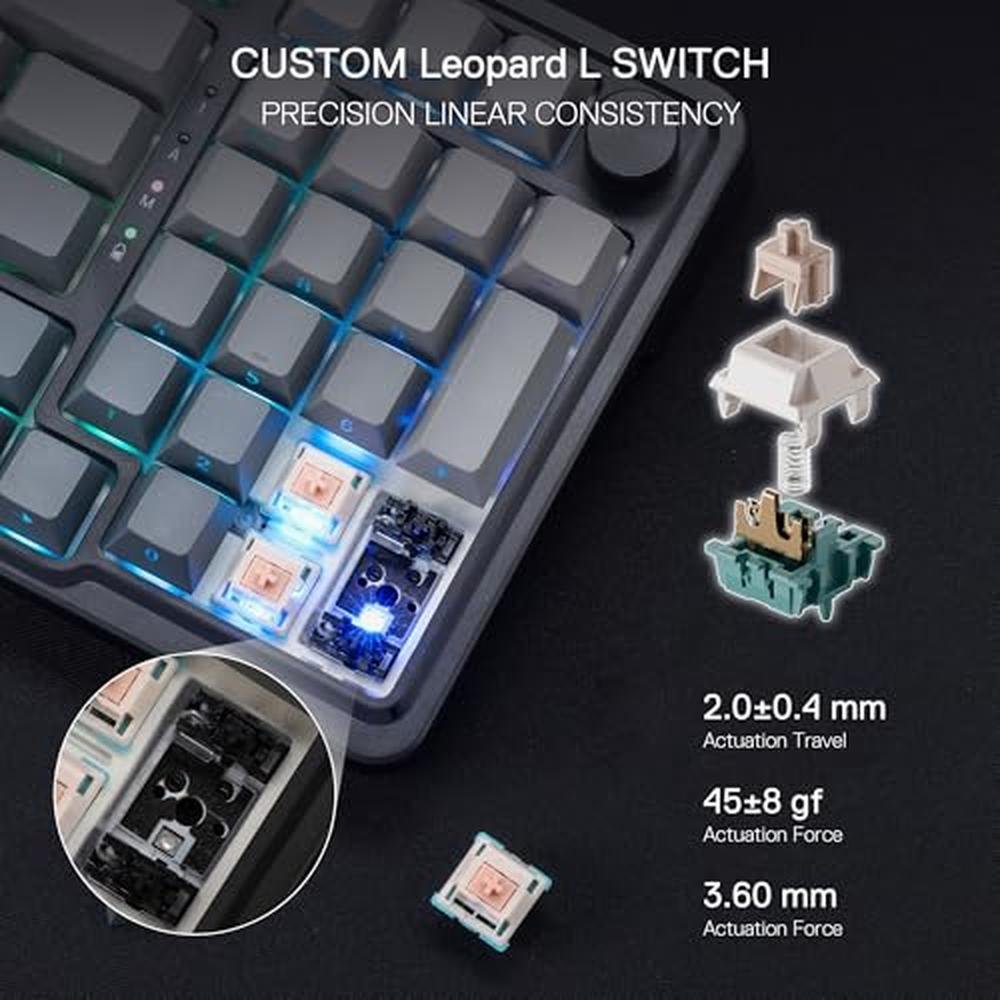 RGB Keyboard: Redragon K686 PRO 98 Keys Wireless Gasket RGB – Packaging
