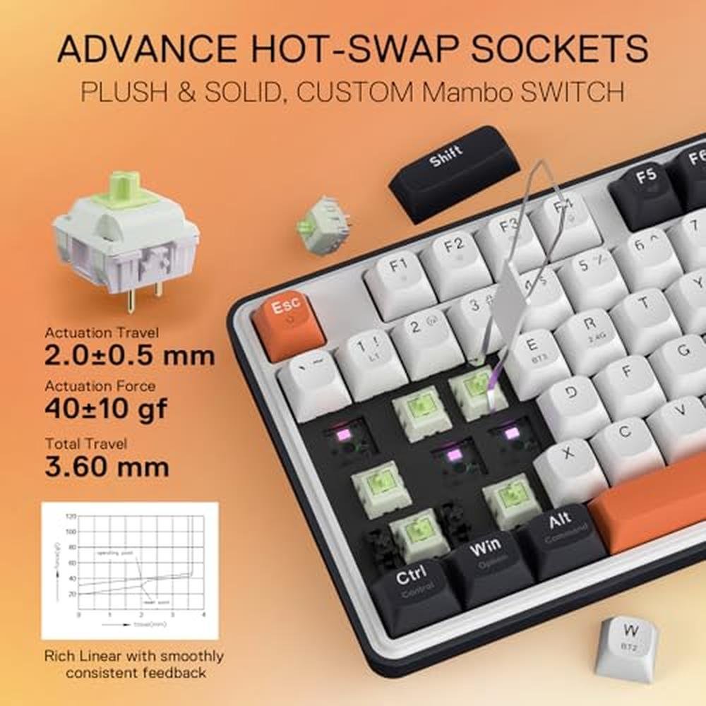 Keyboard Redragon: Redragon K689 PRO Wireless Gasket RGB – Packaging