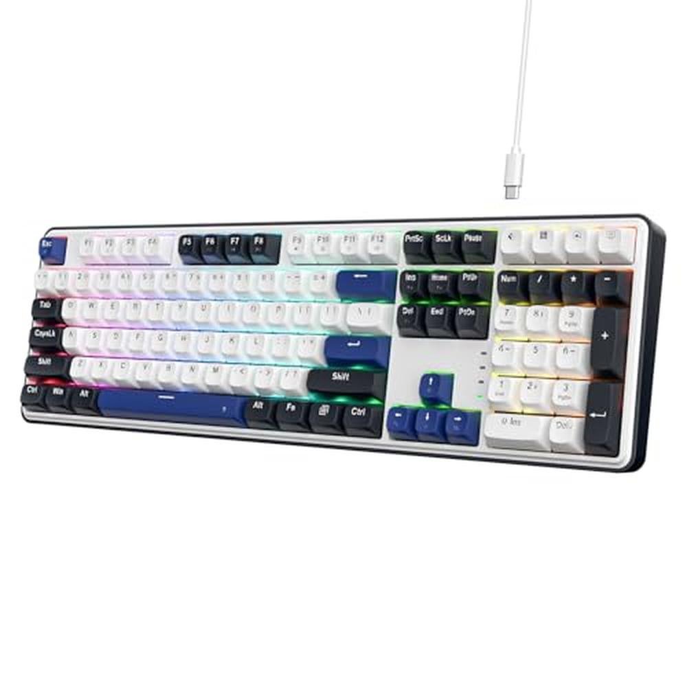 Keyboard Redragon K689: Redragon Wired Gasket RGB Gaming – Front View