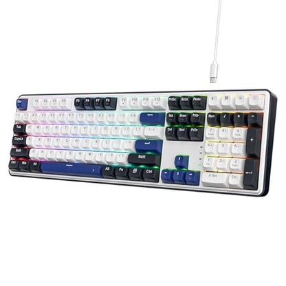 Keyboard Redragon K689: Redragon Wired Gasket RGB Gaming – Front View
