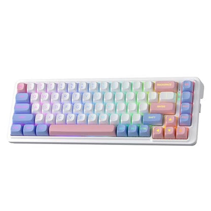 Gaming Keyboard: Redragon K709 PRO 65% Wireless Gasket RGB – Front View