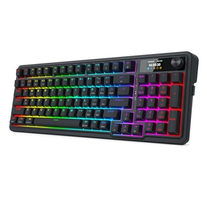 Gaming Keyboard: Redragon K719 Wireless Gasket Mechanical – Front View