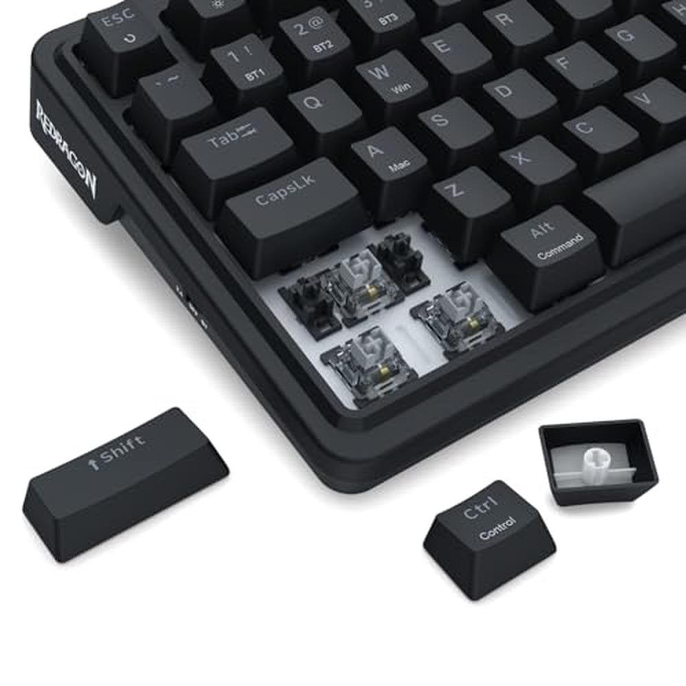 Gaming Keyboard: Redragon K719 Wireless Gasket Mechanical – In Use