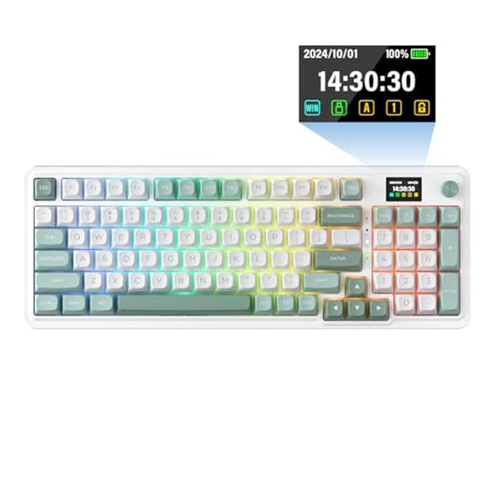Gaming Keyboard: Redragon K719 Wireless Gasket Mechanical – Front View