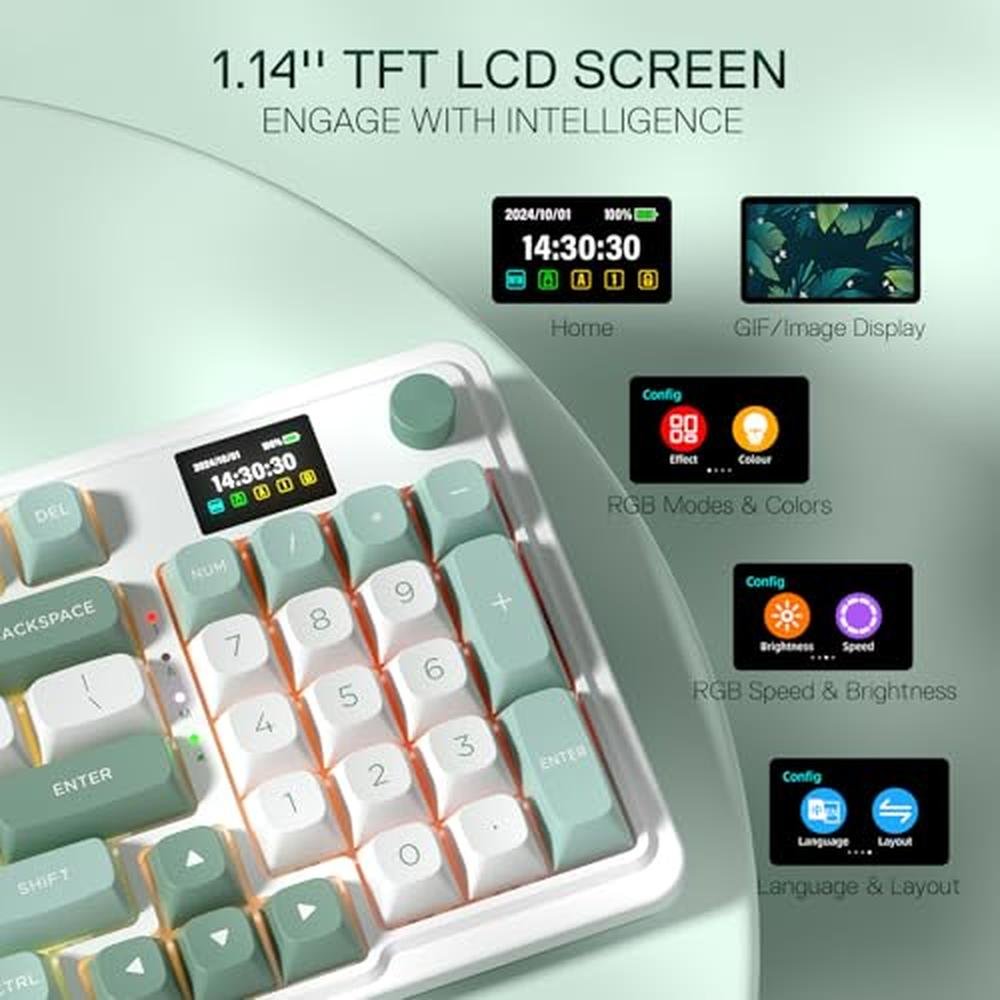 Gaming Keyboard: Redragon K719 Wireless Gasket Mechanical – In Use