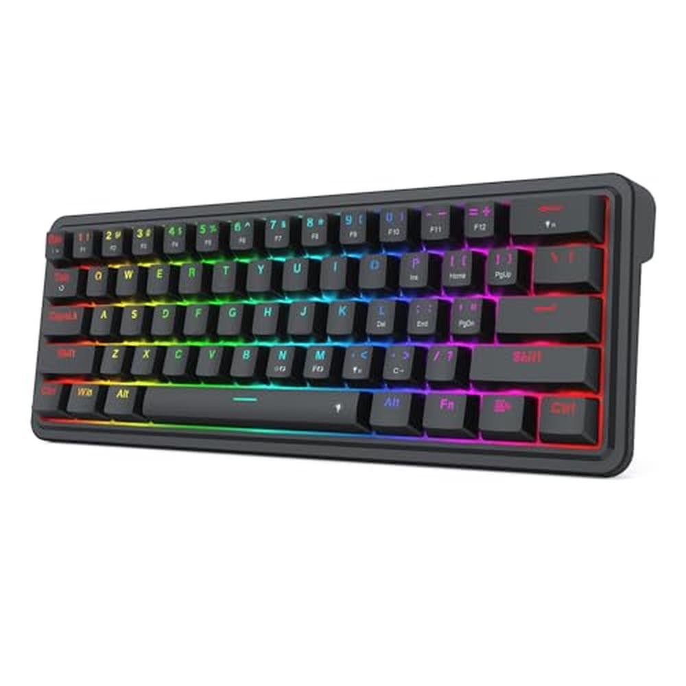 Gaming Keyboard: Redragon K722 60% Wired Gasket RGB – Front View