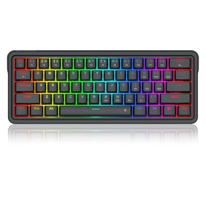 Gaming Keyboard: Redragon K722 60% Wired Gasket RGB – Side View