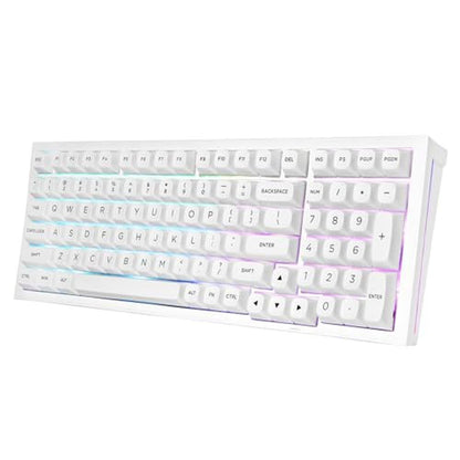 Redragon K723: Wireless Mechanical Gaming Keyboard Creamy – Front View