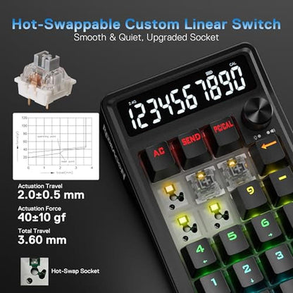 Redragon K733 PRO Wireless Gasket RGB Number Pad – Packaging