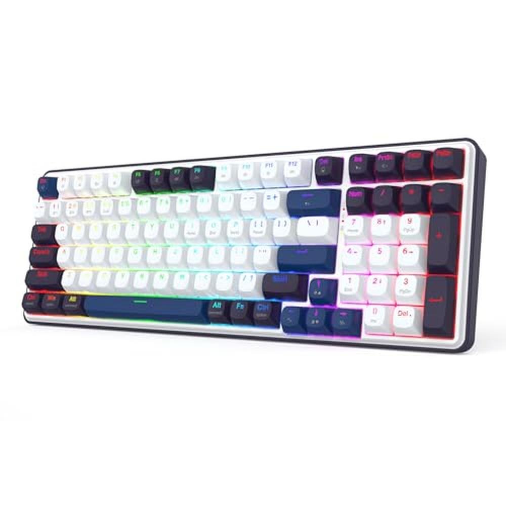 Keyboard Redragon K744 PRO 99 Keys Wireless Gasket RGB – Front View
